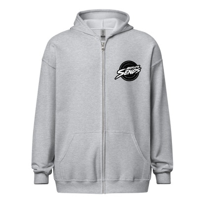 Logo Zip Hoodie